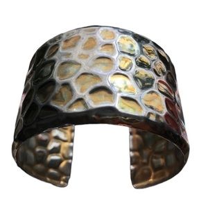 Adjustable Silver Cuff Bracelet